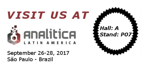 Visit us at Analitica Latin America Visit us at Analitica Latin America